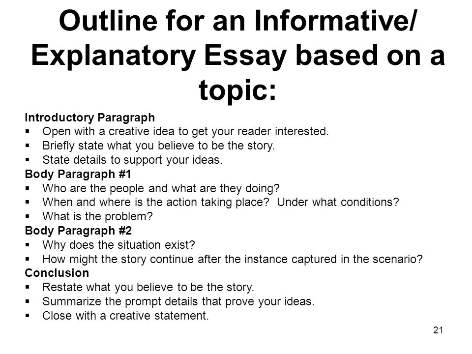 10+ explanatory essay samples